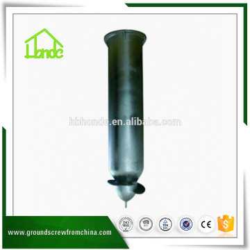 Kinds Of Ground Screw Post Anchor For Pile Foundation And Mounting Systems